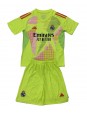 Real Madrid Keeper Tredjedraktsett Barn 2024-25 Korte ermer (+ bukser)